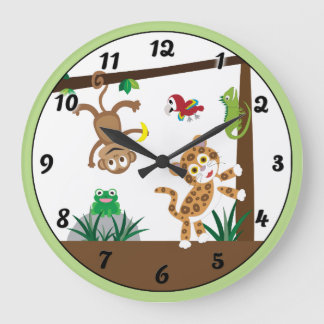 Horloge de la forêt tropicale