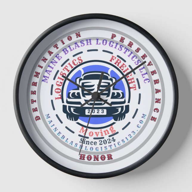 HORLOGE DE LA LOGISTIQUE DU BLASH MAINE (Recto)