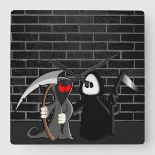 Horloge de la mort de la Faucheuse