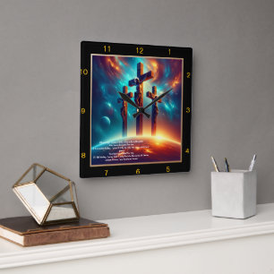 Horloge de la Paix : Cadeau personnalisé de foi