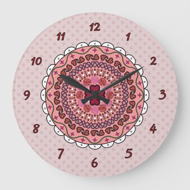 Horloge de la Saint Valentin Lacy (Recto)