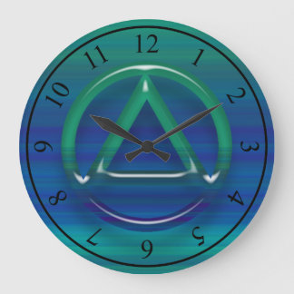 Horloge de la sobriété de récupération