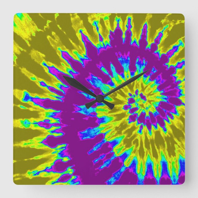 Horloge de la teinture à tarte pourpre et dorée (Recto)