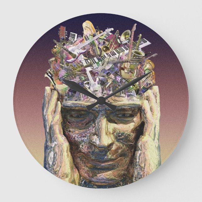 horloge de la Tête de musique (Recto)