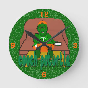 Horloge de la tortue de canapé