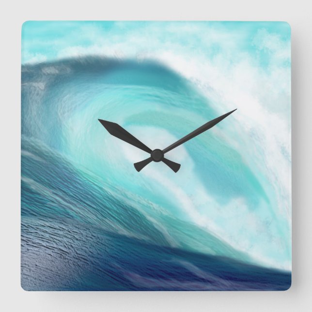 Horloge de la vague océanique (Recto)