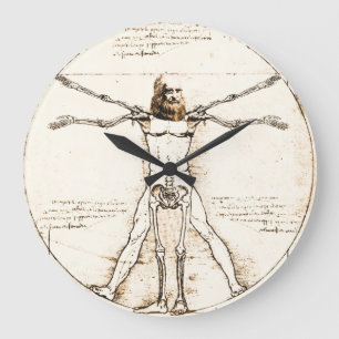 Horloge de Léonard de Vinci Vitruvian