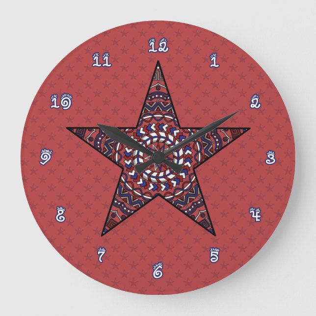 Horloge de l'Étoile d'indépendance (Recto)