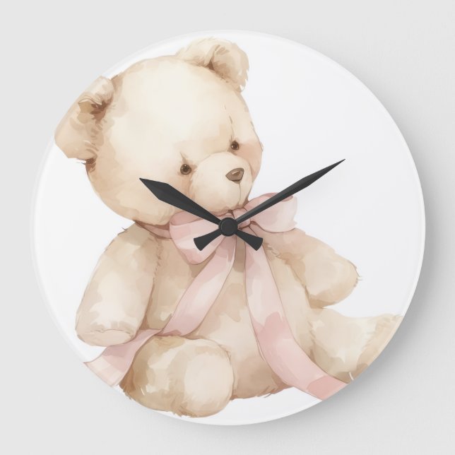 Horloge de l'ours en peluche (Recto)
