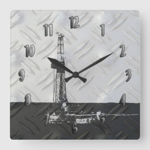 Horloge de l'outil de perçage (avec chiffres)