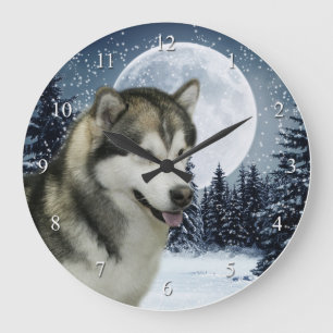 Horloge de Malamute