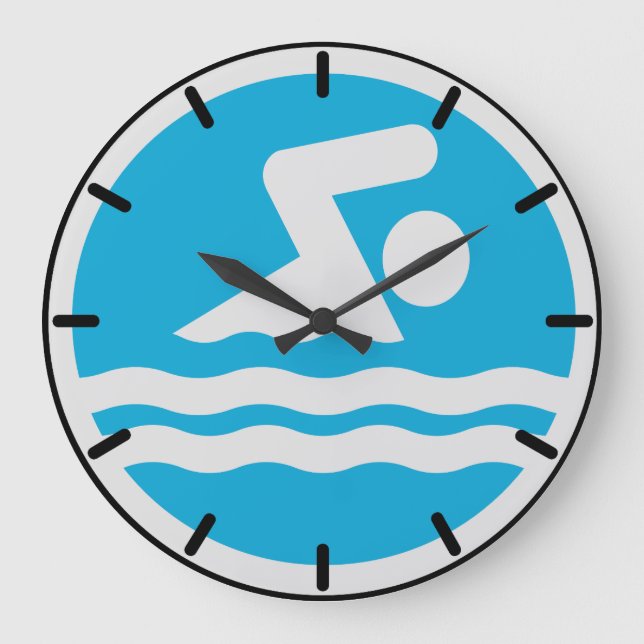 Horloge de natation pour le bureau de l'entraîneur (Recto)