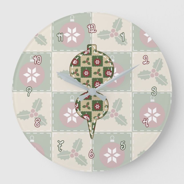 Horloge de Noël (Recto)