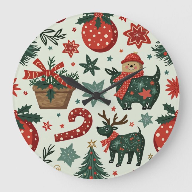 horloge de noël (Recto)