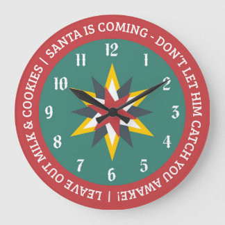 Horloge de Noël Ancien Monde avec indicateur de Pè