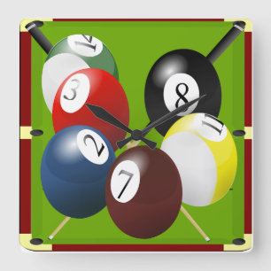 Horloge de piscine/billards