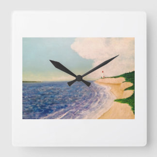 horloge de plage de sable