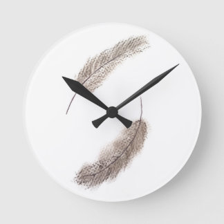 horloge de plume