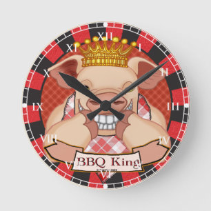 Horloge de porc barbecue King