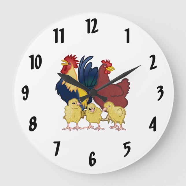 Horloge de poulet (Recto)