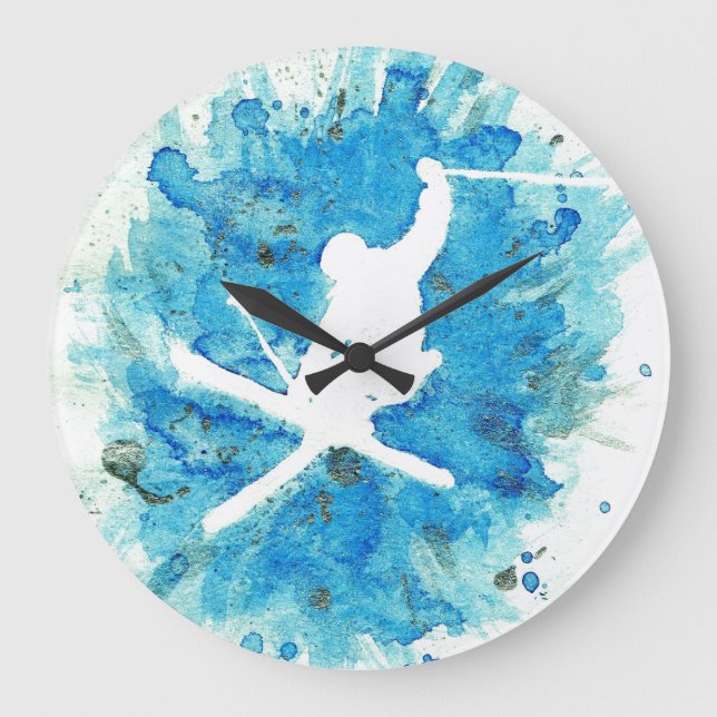 Horloge de saut de ski (Recto)