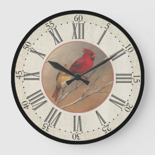 Horloge de série d'artiste - horloge cardinale