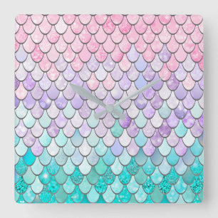 Horloge de sirène, Décor de chambre pour filles