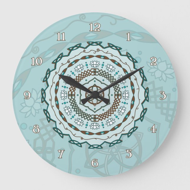 Horloge de tissage Lotus (Recto)
