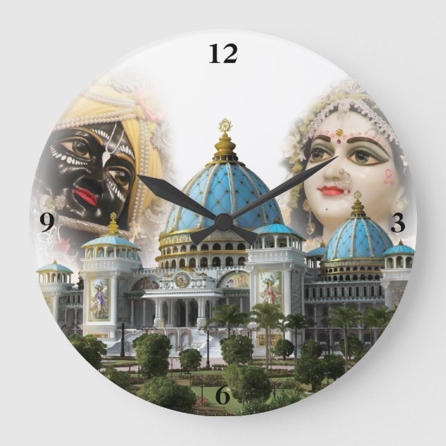 Horloge de TOVP/Radha Madhava (Recto)