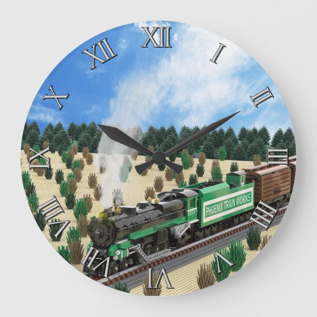 Horloge de train Green Mountain 4-8-2 (Recto)