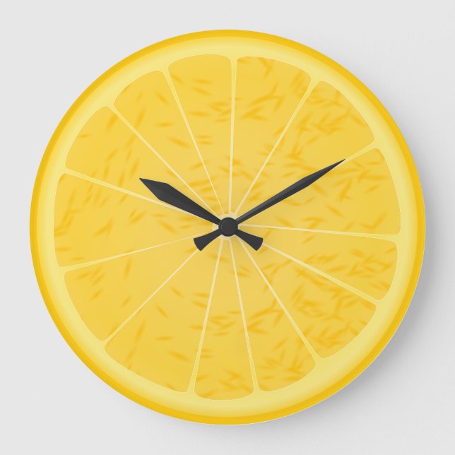 Horloge de tranche d'orange ou de citron (Recto)