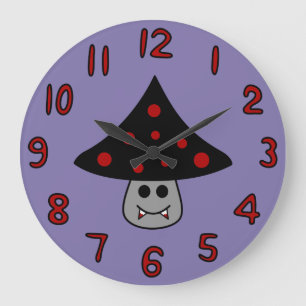 Horloge de vampire de champignon