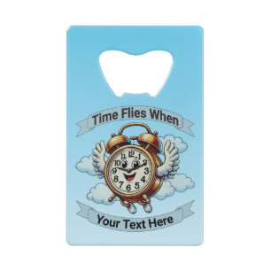 Horloge de vol personnalisable "Heures de vol quan