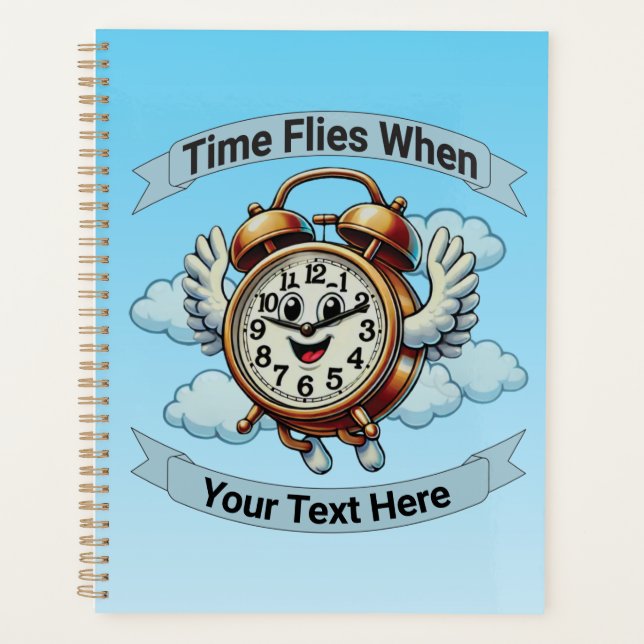 Horloge de vol personnalisable "Heures de vol quan (Devant)