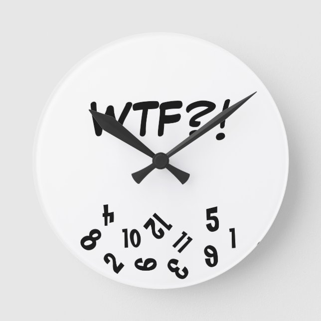 Horloge de WTF (Recto)