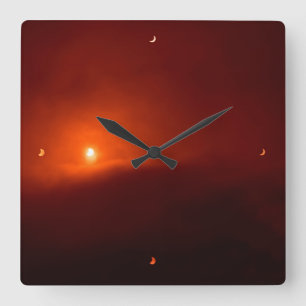 Horloge d'éclipse solaire