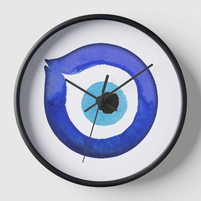 Horloge Décoration des yeux mal, oeil mal (Recto)
