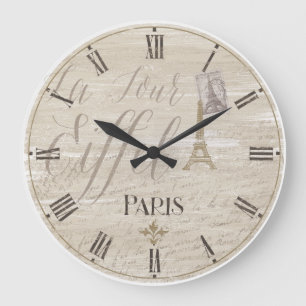 Horloge décorative de Paris de Tour Eiffel