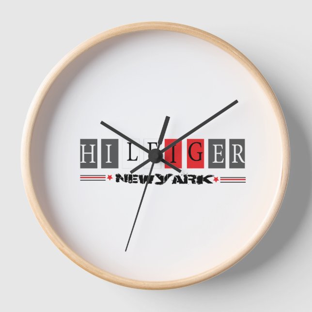 Horloge décorative silencieuse pour maison et bure (Recto)