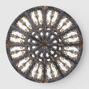 Horloge décorative vintage de style gothique