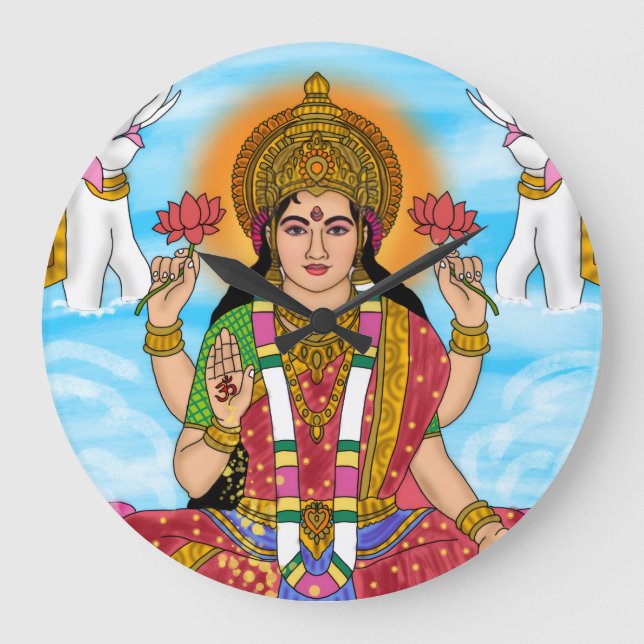Horloge déesse Lakshmi (Recto)