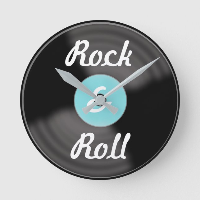 Horloge d'enregistrement Rock & Roll (Recto)