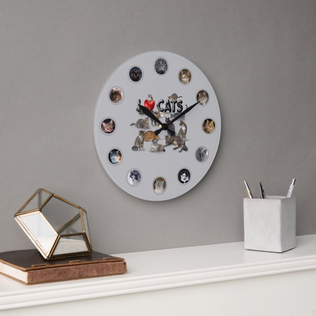 Horloge des chats 😻 (Bureau)