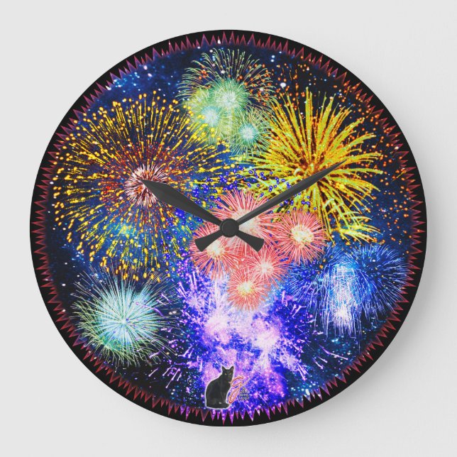Horloge des feux d'artifice (Recto)