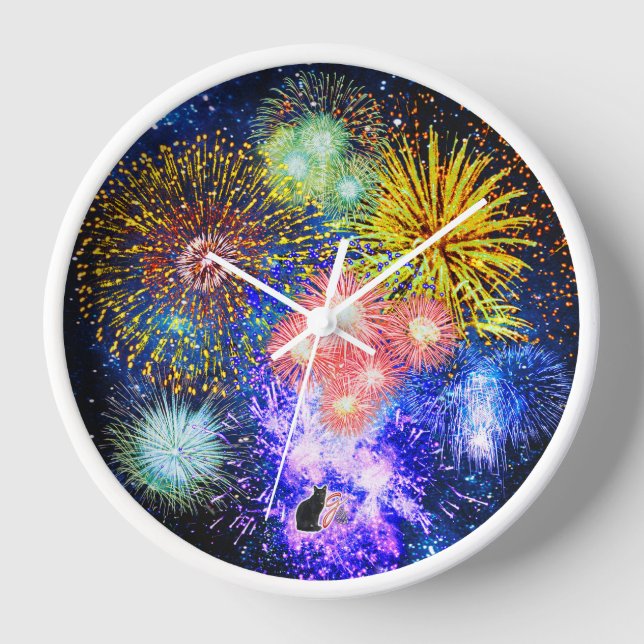 Horloge des feux d'artifice (Recto)