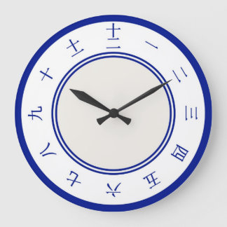 Horloge des nombres chinois