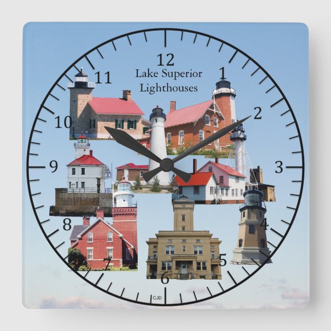 Horloge des phares du lac Supérieur (Recto)