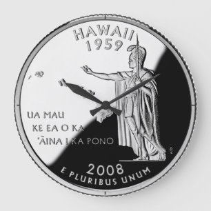Horloge des quarts de faux de l'État d'Hawaii