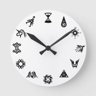 Horloge des symboles EXO
