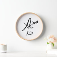 Design d'art moderne de visage abstrait minimalist